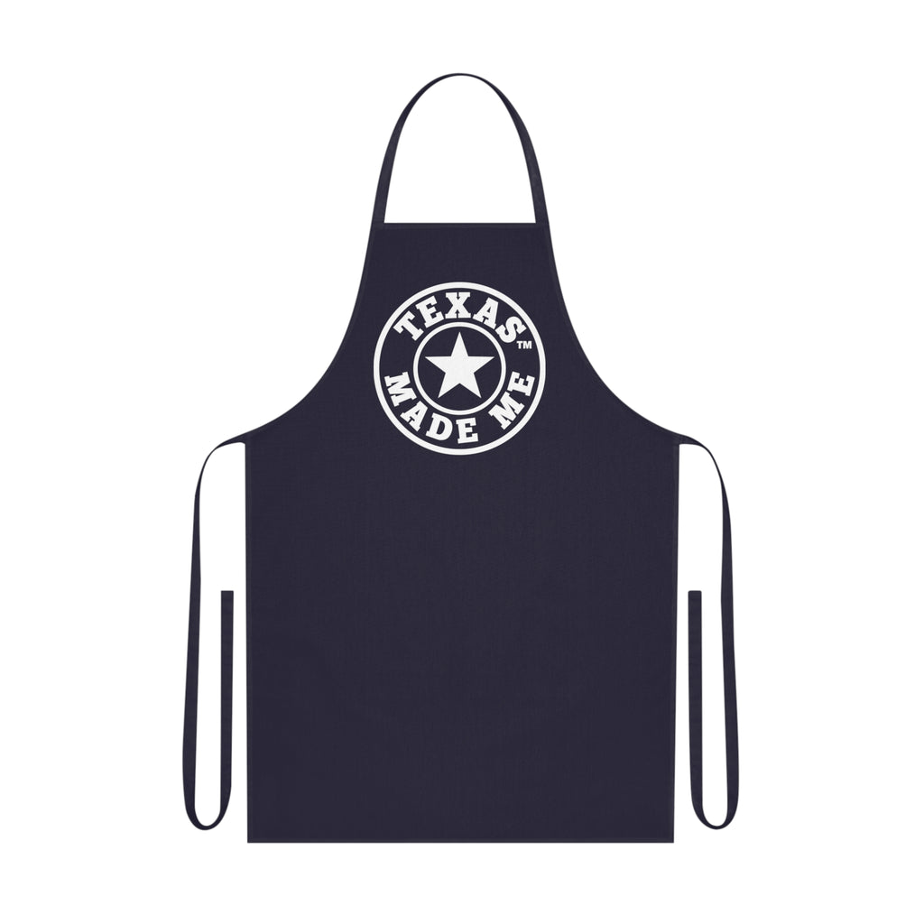Texas Made Me Cotton Apron with Retro Star Emblem – Chef & BBQ Cooking Apron