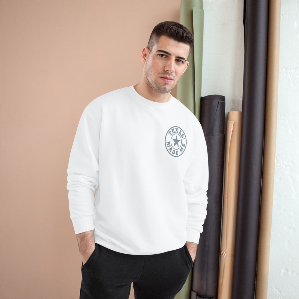 Texas Made Me Sweatshirt –Logo Crewneck