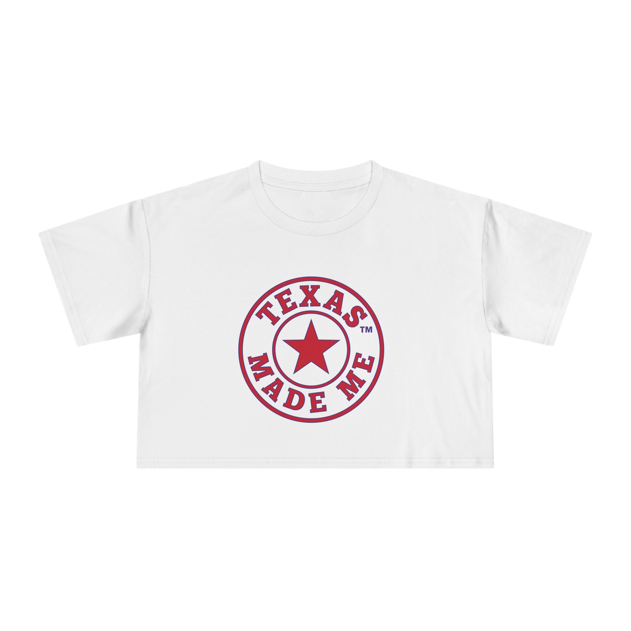 4th July Color Theme-Crop Tee