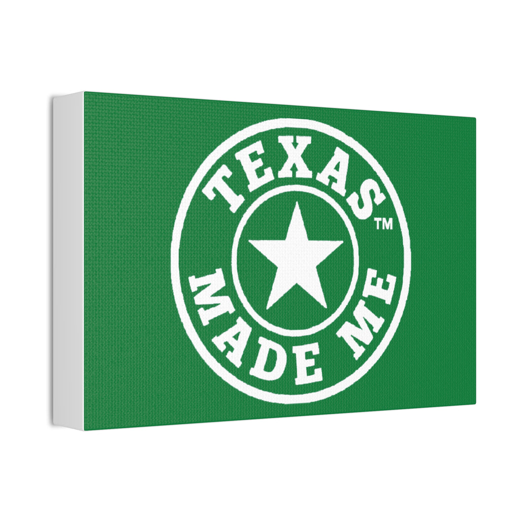 Mean Green Canvas Stretched, 1.5''