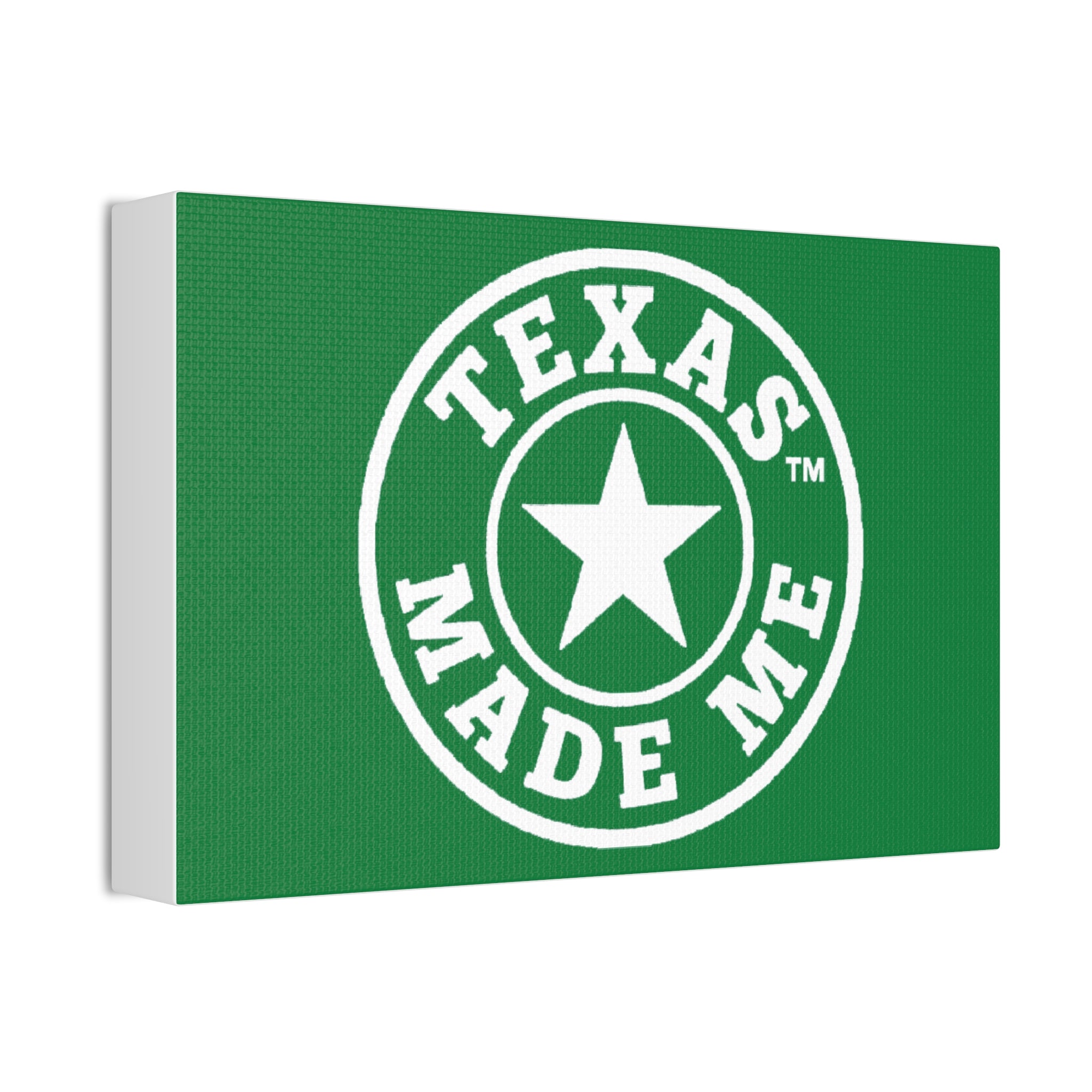 Mean Green Canvas Stretched, 1.5''
