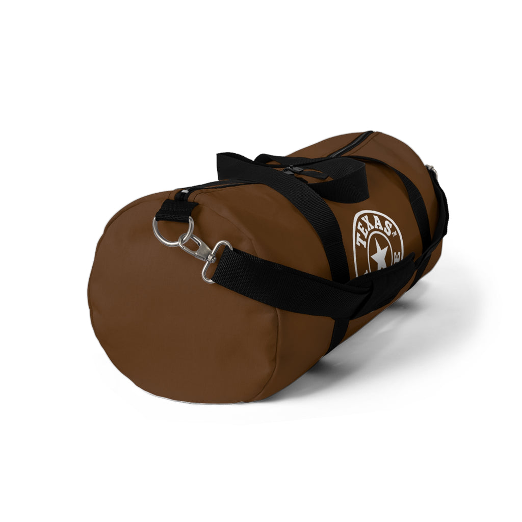 Texas Made Me Leather-Style Duffel Bag