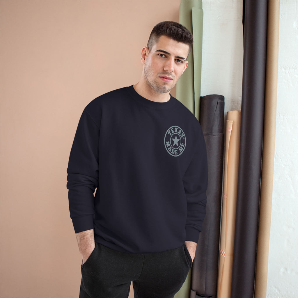 Texas Made Me Sweatshirt –Logo Crewneck