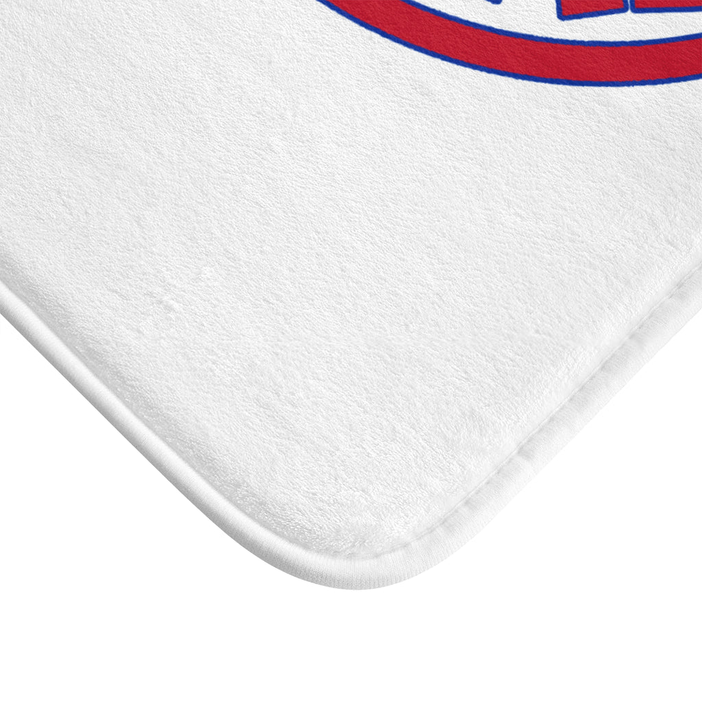 Copy of Texas Made Me Bath Mat – Navy and Silver Lone Star Bathroom Rug