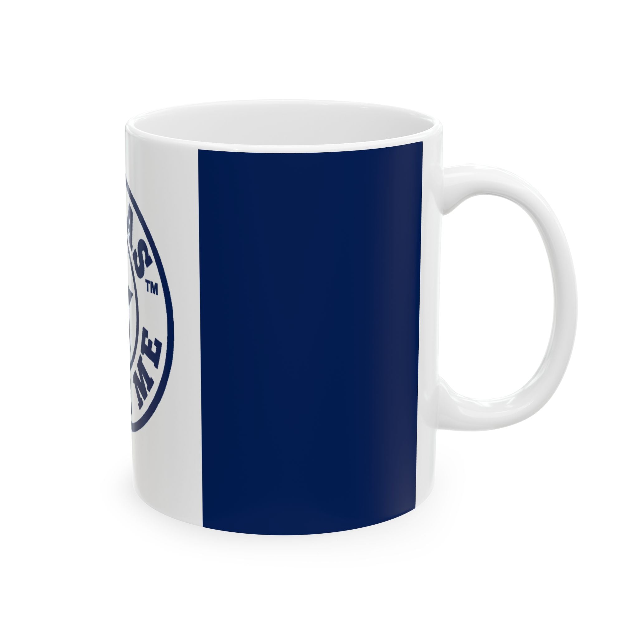 Texas Made Me Ceramic Mug – Texas Flag Stripe Coffee Cup (11oz, 15oz)