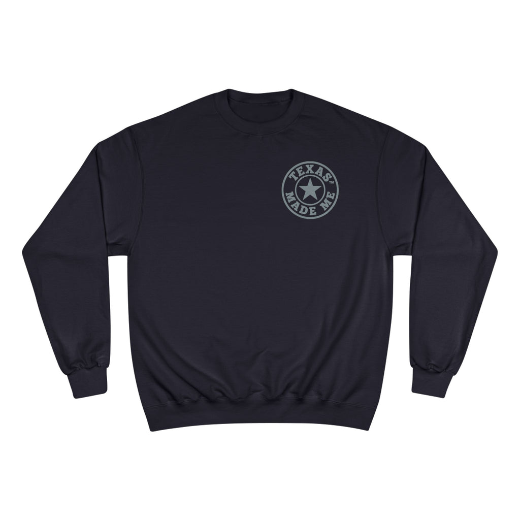 Texas Made Me Sweatshirt –Logo Crewneck