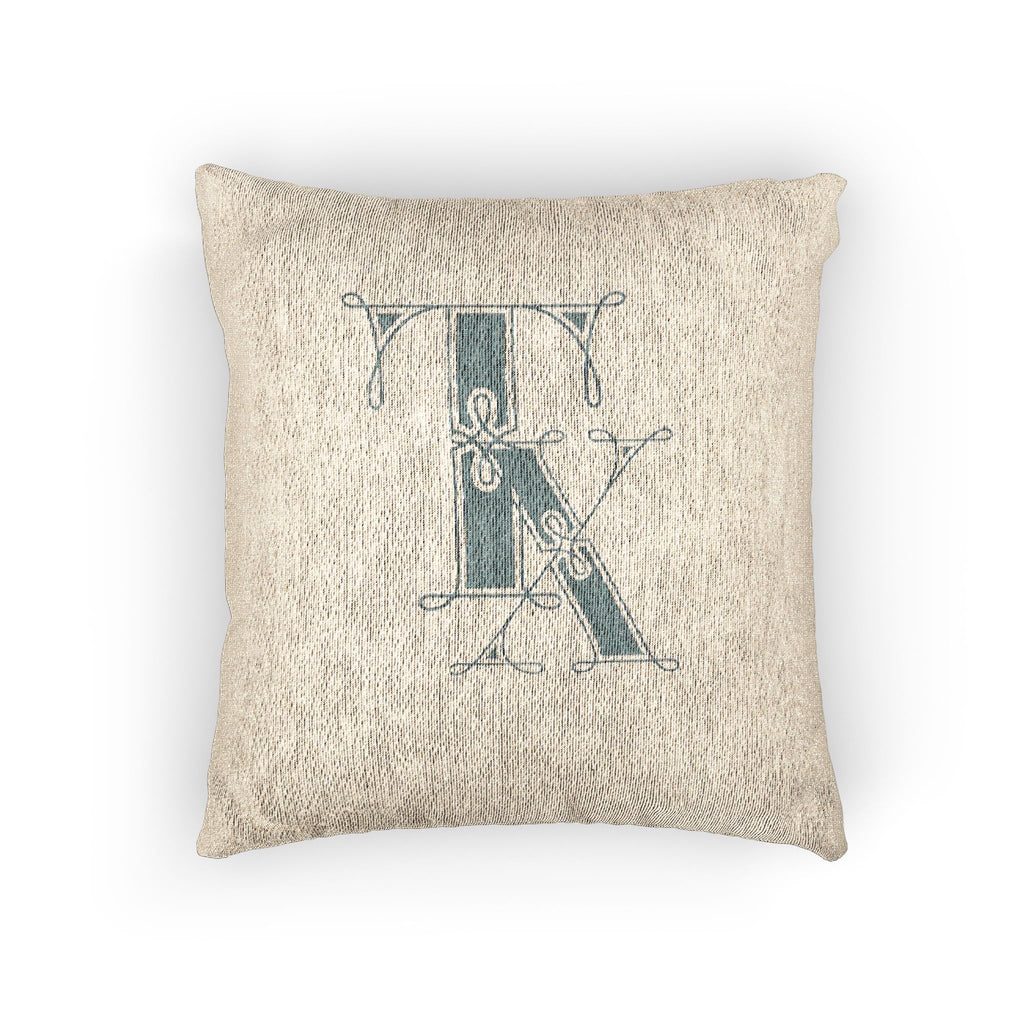 Neutral Woven Decorative Pillow – Textured Beige Throw Cushion for Living Room & Bedroom