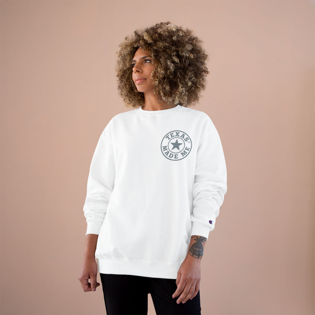 Texas Made Me Sweatshirt –Logo Crewneck