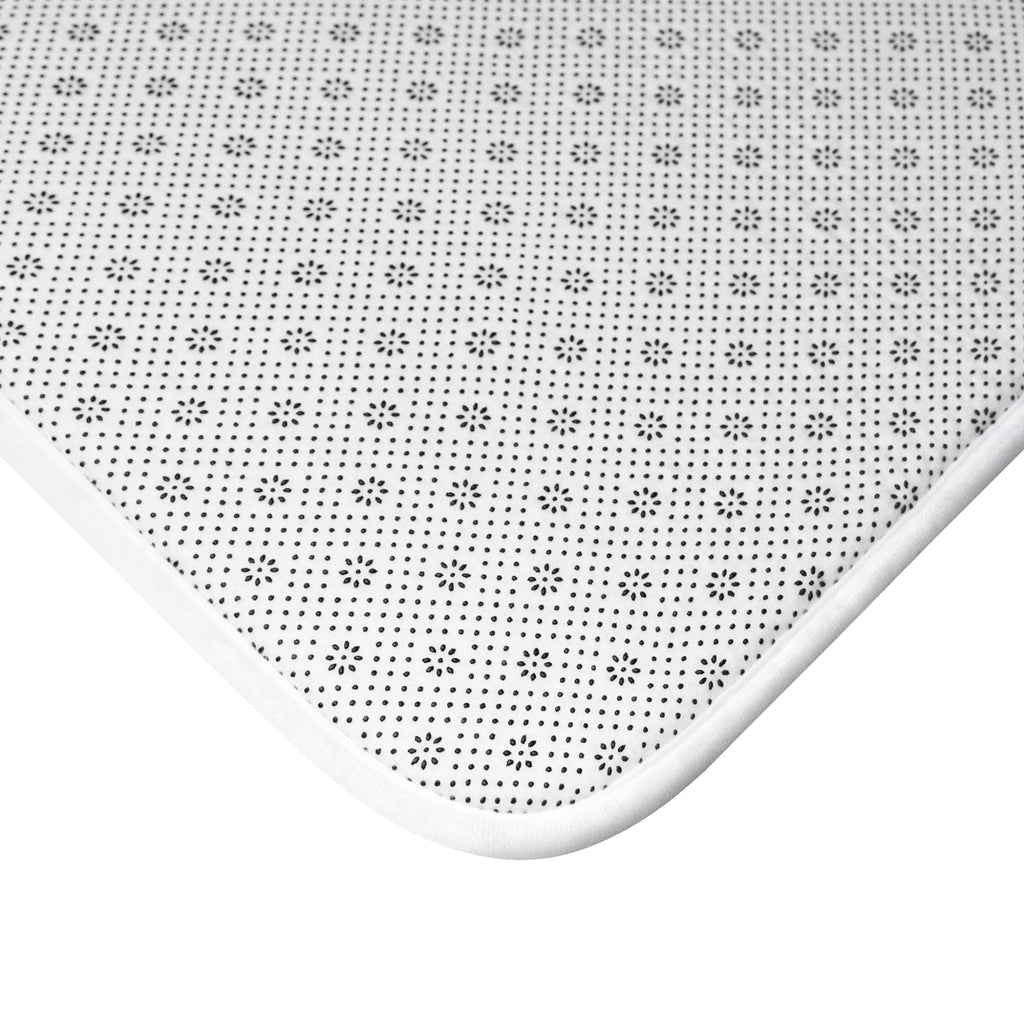 Copy of Texas Made Me Bath Mat – Navy and Silver Lone Star Bathroom Rug