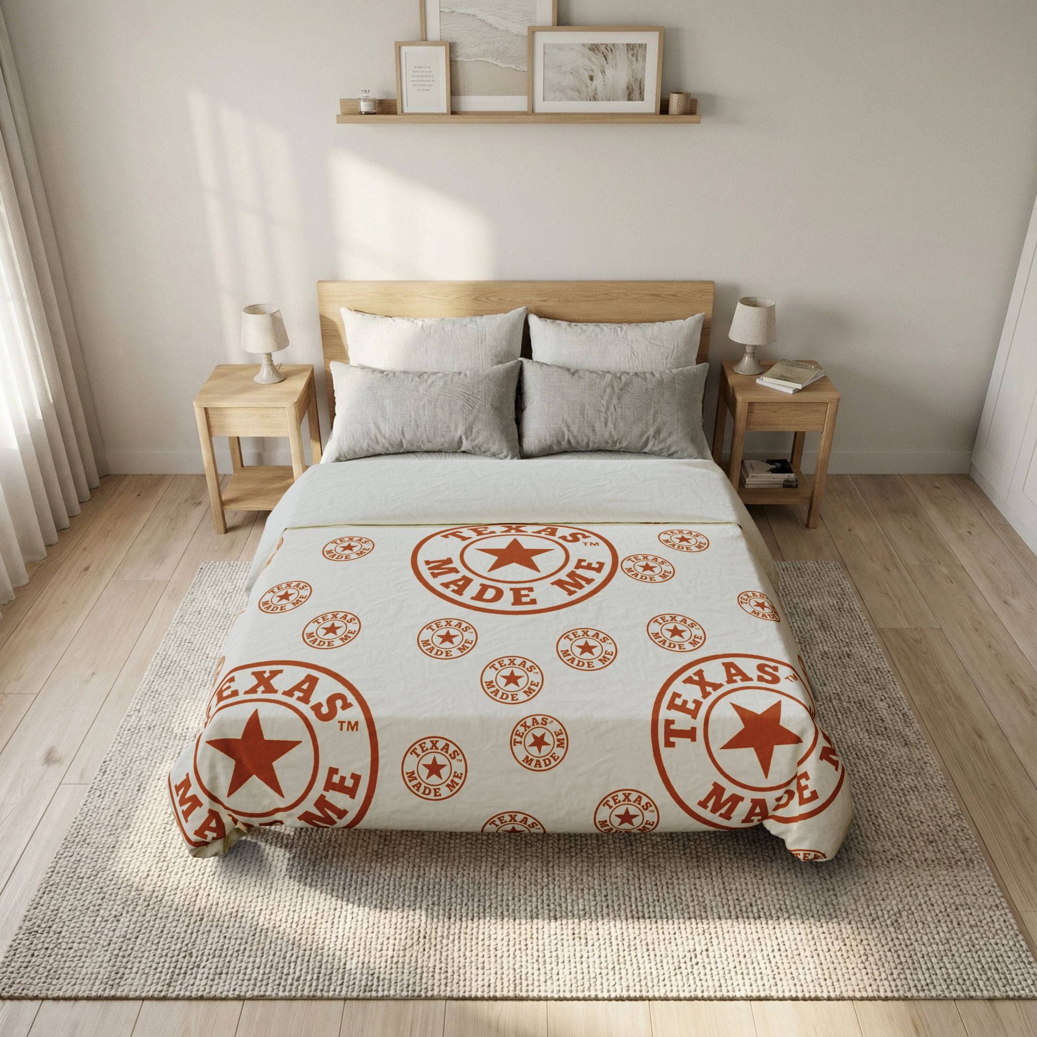 Logo Cotton Duvet Cover