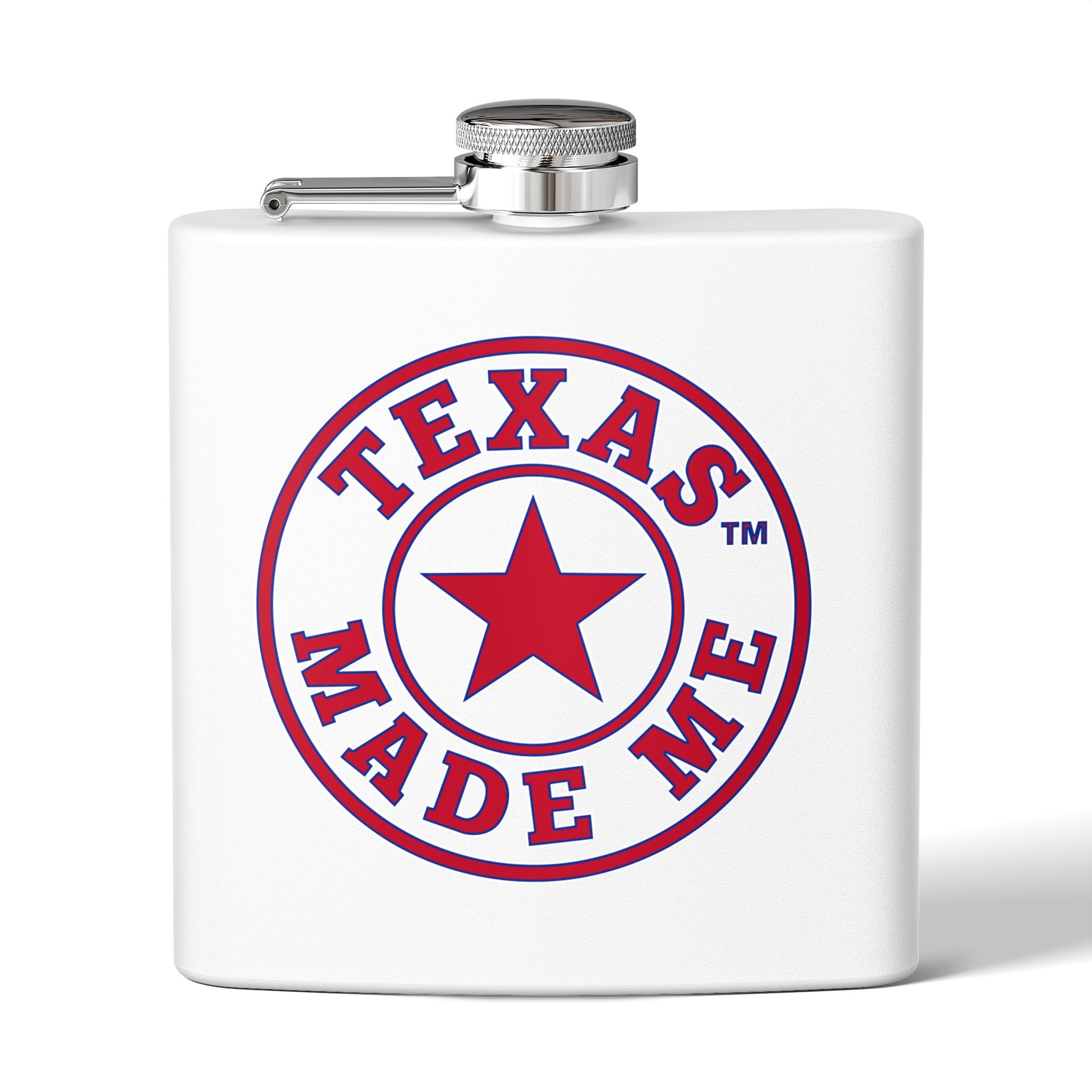 Texas Made Me 6oz Stainless Steel Flask